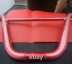 Old School BMX. Rare Red 80s Race Inc Handlebars