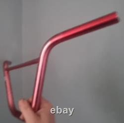 Old School BMX. Rare Red 80s Race Inc Handlebars
