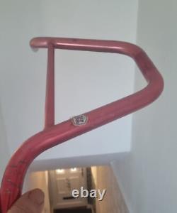 Old School BMX. Rare Red 80s Race Inc Handlebars