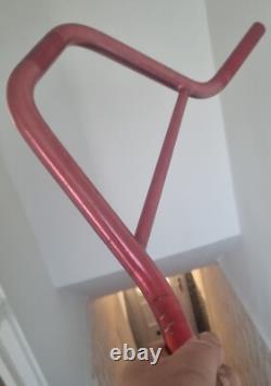 Old School BMX. Rare Red 80s Race Inc Handlebars