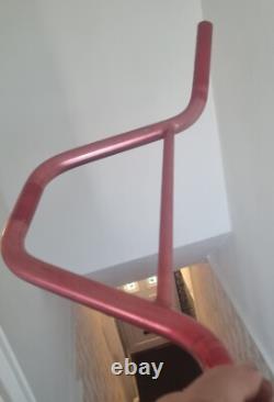 Old School BMX. Rare Red 80s Race Inc Handlebars
