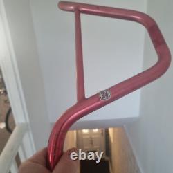 Old School BMX. Rare Red 80s Race Inc Handlebars