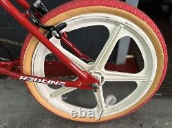 Old School BMX Redline Fully Refurbished Skyway Wheels