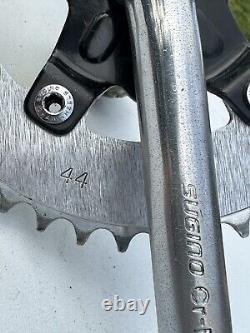 Old School BMX Sugino Pro Neck Tange Crank Set Up Very Nice 1980's