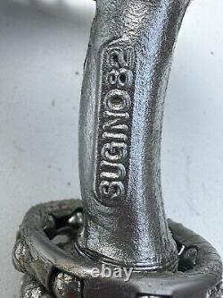 Old School BMX Sugino Pro Neck Tange Crank Set Up Very Nice 1980's