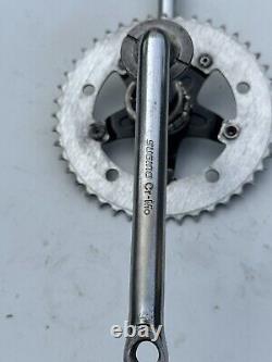 Old School BMX Sugino Pro Neck Tange Crank Set Up Very Nice 1980's