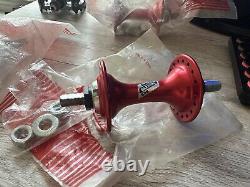 Old School BMX Suntour Sealed Hub Red NOS Sealed In Og Packaging 1980s