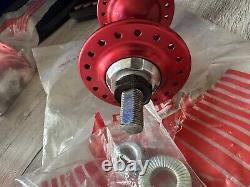 Old School BMX Suntour Sealed Hub Red NOS Sealed In Og Packaging 1980s