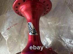 Old School BMX Suntour Sealed Hub Red NOS Sealed In Og Packaging 1980s