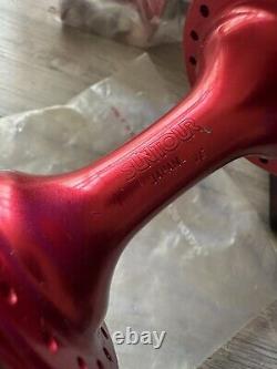 Old School BMX Suntour Sealed Hub Red NOS Sealed In Og Packaging 1980s