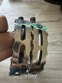 Old School BMX Suntour Xc2 1/2 Pedals Genuine 80's Vintage