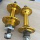 Old School Bmx Suzue Hubs Gold 36h