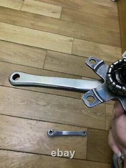 Old School BMX Tracer 3 Piece 175 Crank With Bottom Bracket Gold Haro Skyway