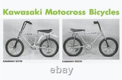 Old School BMX, Vintage Kawasaki BX200 bmx bicycle 1975-1977 SUPER RARE