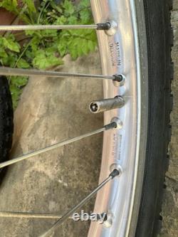 Old School BMX Weinmann 7c Wheel Set Mallard Helicomatic Hubs Kenda Tyres