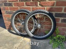 Old School BMX Weinmann 7c Wheel Set Mallard Helicomatic Hubs Kenda Tyres