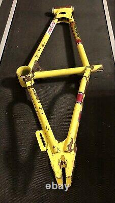 Old School Bmx 1977 Mongoose Frame Lower Gusset Patina