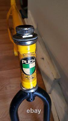 Old School Bmx 1979 Puch Challenger Lug Magnesium Alloy Frame Fork Vintage Rare