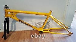 Old School Bmx 1979 Puch Challenger Lug Magnesium Alloy Frame Fork Vintage Rare