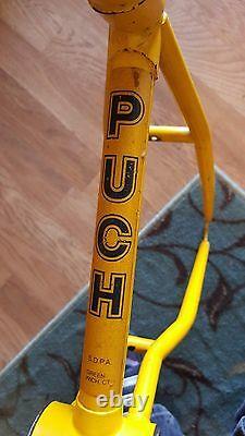 Old School Bmx 1979 Puch Challenger Lug Magnesium Alloy Frame Fork Vintage Rare