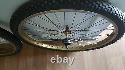 Old School Bmx 1981 Gold Schwinn King Sting 26 In Rims Bontrager Tires Vintage