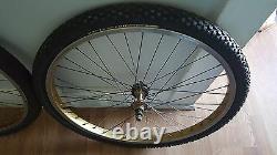 Old School Bmx 1981 Gold Schwinn King Sting 26 In Rims Bontrager Tires Vintage