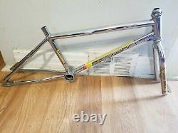 Old School Bmx 1984 Chrome Ghp Phase 1 20 Frame Fork Headset Og Rare Vintage