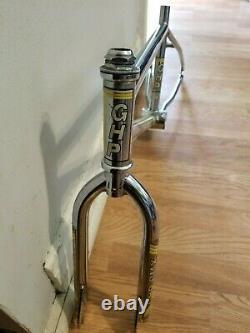 Old School Bmx 1984 Chrome Ghp Phase 1 20 Frame Fork Headset Og Rare Vintage