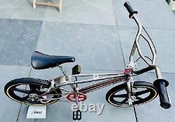 Old School Bmx 1985 Falcon Freestyler Rare Quad Tube Haro Gt Hutch Skyway