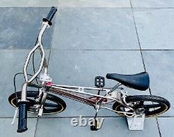 Old School Bmx 1985 Falcon Freestyler Rare Quad Tube Haro Gt Hutch Skyway