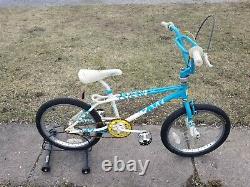 Old School Bmx 1985 Raleigh Ultra Shock Rampar Freestyle Bike Vintage Rare