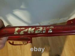 Old School Bmx 1988 Gt Bicycles Pro 20 Frame Candy Red Takara Fk Vintage Rare