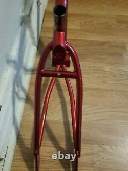 Old School Bmx 1988 Gt Bicycles Pro 20 Frame Candy Red Takara Fk Vintage Rare