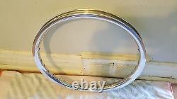 Old School Bmx Araya Aero Rim Polished 20x1.75 36 Hole Vintage Rare Htf