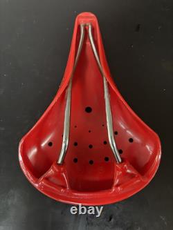 Old School Bmx Elina Lightning Bolt Seat Red (Read Description)Kuwahara Hutch