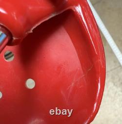 Old School Bmx Elina Lightning Bolt Seat Red (Read Description)Kuwahara Hutch