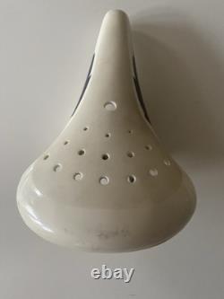 Old School Bmx Elina Taihei Lightning Bolt Seat Vintage 80s Original Saddle Kuwi