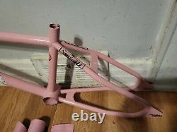 Old School Bmx Hollywood Hutch Frame Fork Headset Padset Vintage Uber Rare