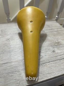 Old School Bmx Kashimax Mx Seat Early 80s Yellow