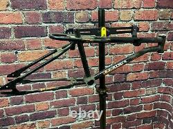 Old School Bmx MX Frame Freestyle Leader Canada Bmx MX Frame Black Frameset