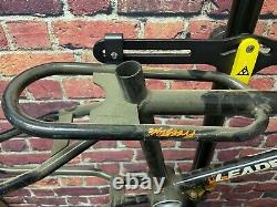 Old School Bmx MX Frame Freestyle Leader Canada Bmx MX Frame Black Frameset