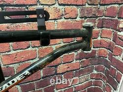 Old School Bmx MX Frame Freestyle Leader Canada Bmx MX Frame Black Frameset