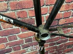 Old School Bmx MX Frame Freestyle Leader Canada Bmx MX Frame Black Frameset