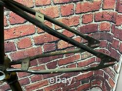 Old School Bmx MX Frame Freestyle Leader Canada Bmx MX Frame Black Frameset