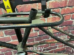 Old School Bmx MX Frame Freestyle Leader Canada Bmx MX Frame Black Frameset