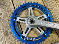 Old School Bmx MX Sugino Crankset 170mm Crank 44t Super Mighty Japan Used