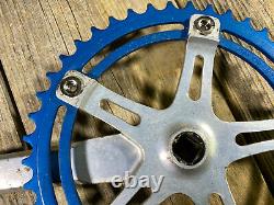 Old School Bmx MX Sugino Crankset 170mm Crank 44t Super Mighty Japan Used