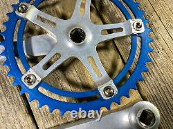 Old School Bmx MX Sugino Crankset 170mm Crank 44t Super Mighty Japan Used