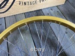 Old School Bmx MX Wheelset Weinmann 20 Inch Rims Maillard Hubs Nos 20 Wheels