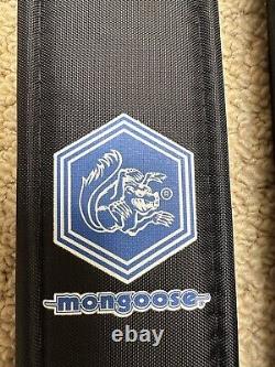Old School Bmx Mongoose Pad Set Blue /black Eric Rupe Cruiser Californian